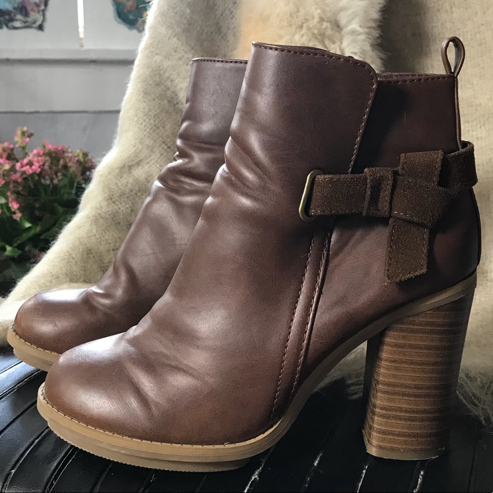 Block Heel Booties -Target